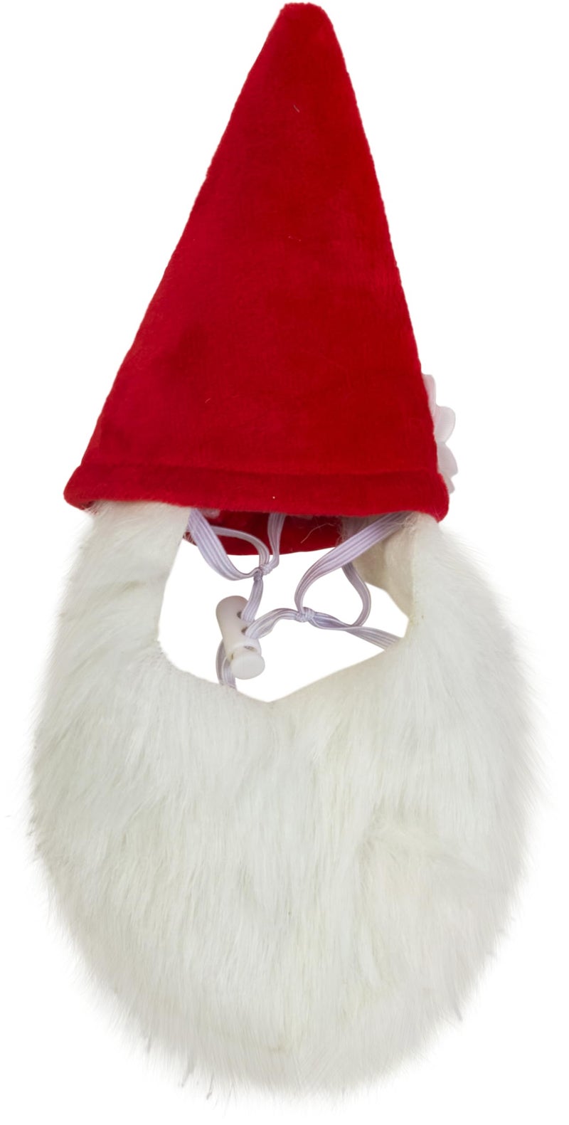 Rubies Garden Gnome Pet Hat with Beard for Dogs or Cats, Medium/Large - Image 5